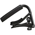 Shubb C1K Capo Noir Steel String - Black Chrome