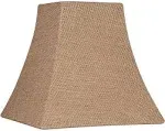 Brentwood Burlap Square Lamp Shade