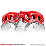 PowerStop Power Stop 09-13 Infiniti FX50 Front Red Calipers w/o Brackets - Pair S6232