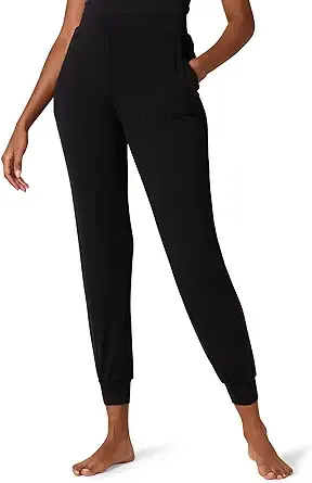 Amazon Essentials Women's Lightweight Knit Jersey Jogger Lounge Sleep Pajama Pants with Pockets