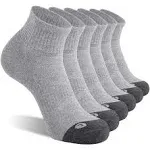 FITRELL 6 Pack Men's Athletic Ankle Socks Cushioned Sports Running Socks 7-9/9-12/12-15