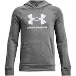 Under Armour Boys' Rival Fleece Big Logo Hoodie