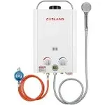 Gasland Portable Tankless Gas Water Heater Hot Tub Poolside Shower Outdoor Camp  | eBay