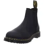 Dr. Martens Unisex 2976 Chelsea Boot - Waxed Full Grain - Men&#039;s Size 7 - Black