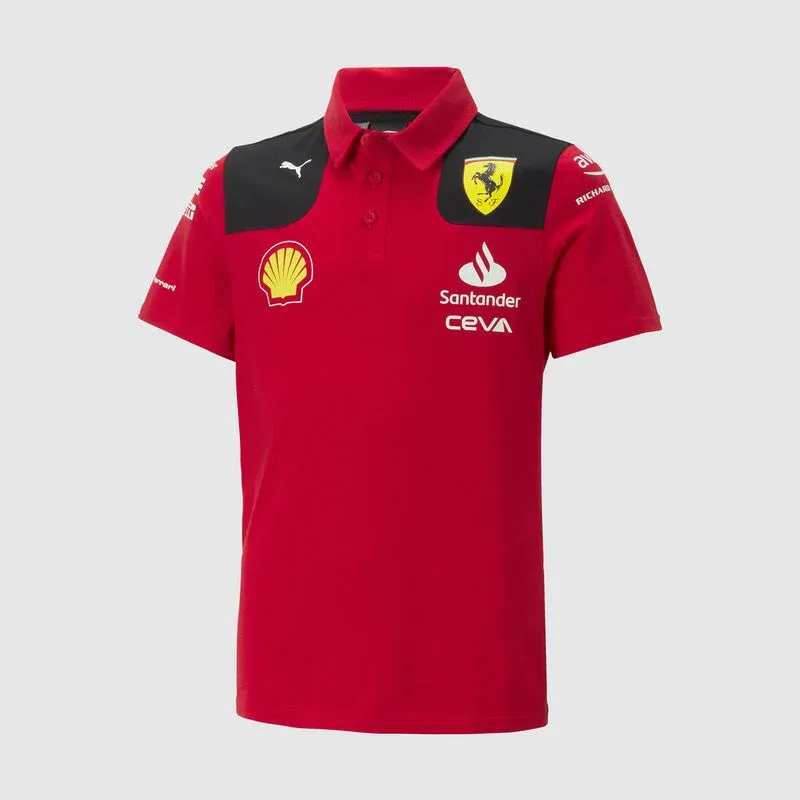 Scuderia Ferrari F1 Kids 2023 Team Polo Shirt