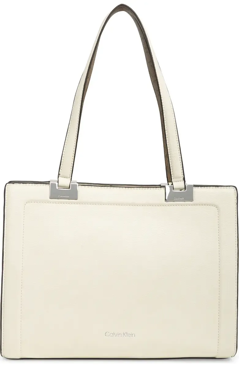 Calvin Klein Palm Triple Compartment Organizational Tote