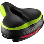 Roguoo Bike Seat, Most Comfortable Bicycle Seat Dual Shock Absorbing Memory Foam