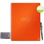 Rocketbook notebook. With pen. Orange. Lettersize. Reusable