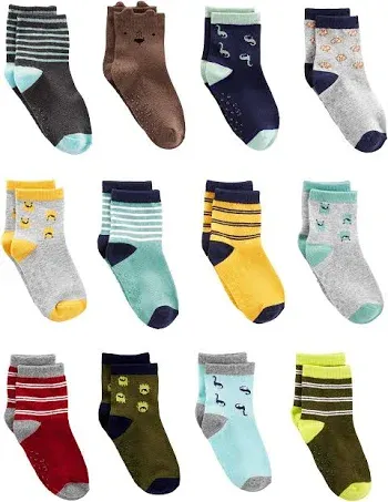 Simple Joys by Carter's Baby Boys' 12-Pack Socks