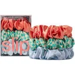 Slip Pure Silk Large Scrunchies - Sea Mist