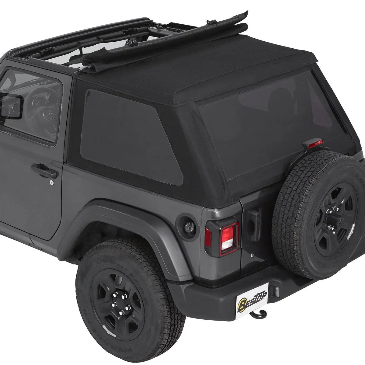 Jeep Wrangler JL Bestop Trektop NX Soft Top, Black Diamond 56863-35