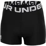 Under Armour Women's Heatgear Shorty Shorts - Black, XL