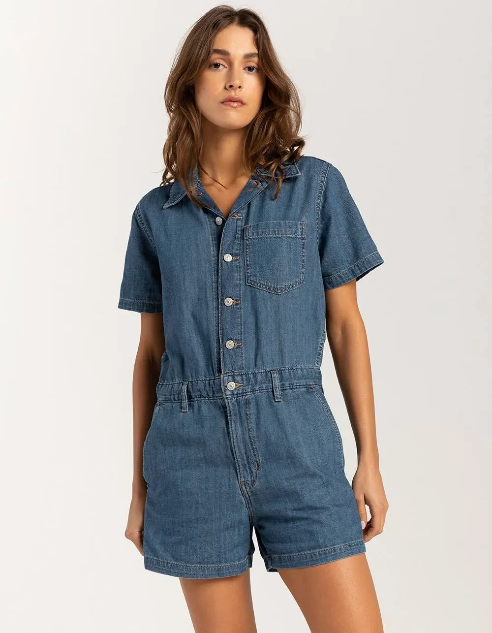 Levi's Heritage Short Sleeve Romper - Women's - Playday L