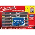 Sharpie Creative Markers- Bullet Tip- Pack of 5