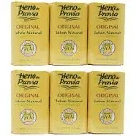 Heno De Pravia Soap LARGE 4.4 oz. Ea. ORIGINAL ( 6 Soaps Total)