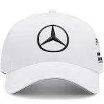 Mercedes AMG Petronas F1 2022 Lewis Hamilton Baseball Cap - White