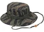 Tactical Boonie Hat Bucket Cap Military Camo Wide Brim Sun Bush Booney Fishing