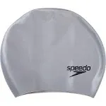 Speedo Long Hair Silicone Swim Cap