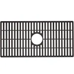 Vigo Silicone Bottom Grid for Kitchen Sink - Matte Black