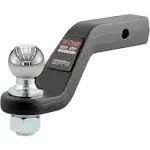 Curt 45332 Trailer Hitch Mount With 2-5/16-Inch Ball & Pin, Fits 2-Inch Receiver, 15,000 Lbs, 4-Inch Drop