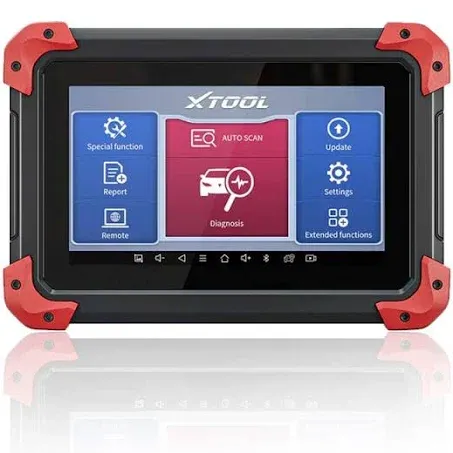 XTOOL D7 Bidirectional Scan Tool with 3-Year Updates, 2023 Newest Automotive Diagnostic Scanner with ECU Coding, All System Scan, 36+ Resets, Key Programming, Crankshaft Relearn