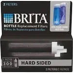 Brita Water Filter Bottle Replacement Filters, 2 Count