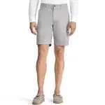 Izod Men's Saltwater 9.5" Flat Front Chino Shorts - Size 36