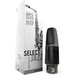 "D'Addario MJS-D8M Select Jazz Alto Saxophone Mouthpiece, 8"