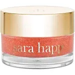 sara happ The Lip Scrub: Sparkling Peach Sugar Scrub, Exfoliating Lip Treatment, Moisturizer for Dry and Flaky Lips, Vegan, 0.5 oz