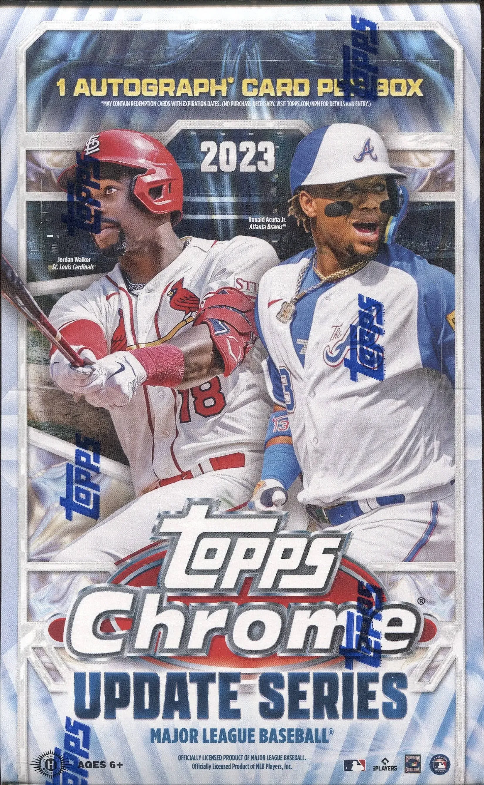 2023 Topps Chrome Update Series Baseball Hobby Jumbo Box