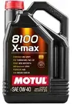 Motul Synthetic Engine Oil 8100 0W40 X-MAX