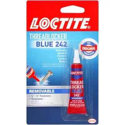 LOCTITE Threadlocker Blue 242 0.2-fl oz Automotive and Equipment Specialty Adhesive Stainless Steel | 209728