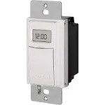 Intermatic ST01 Digital In-Wall Timer, White