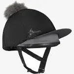 LeMieux Black Pom Hat Silk