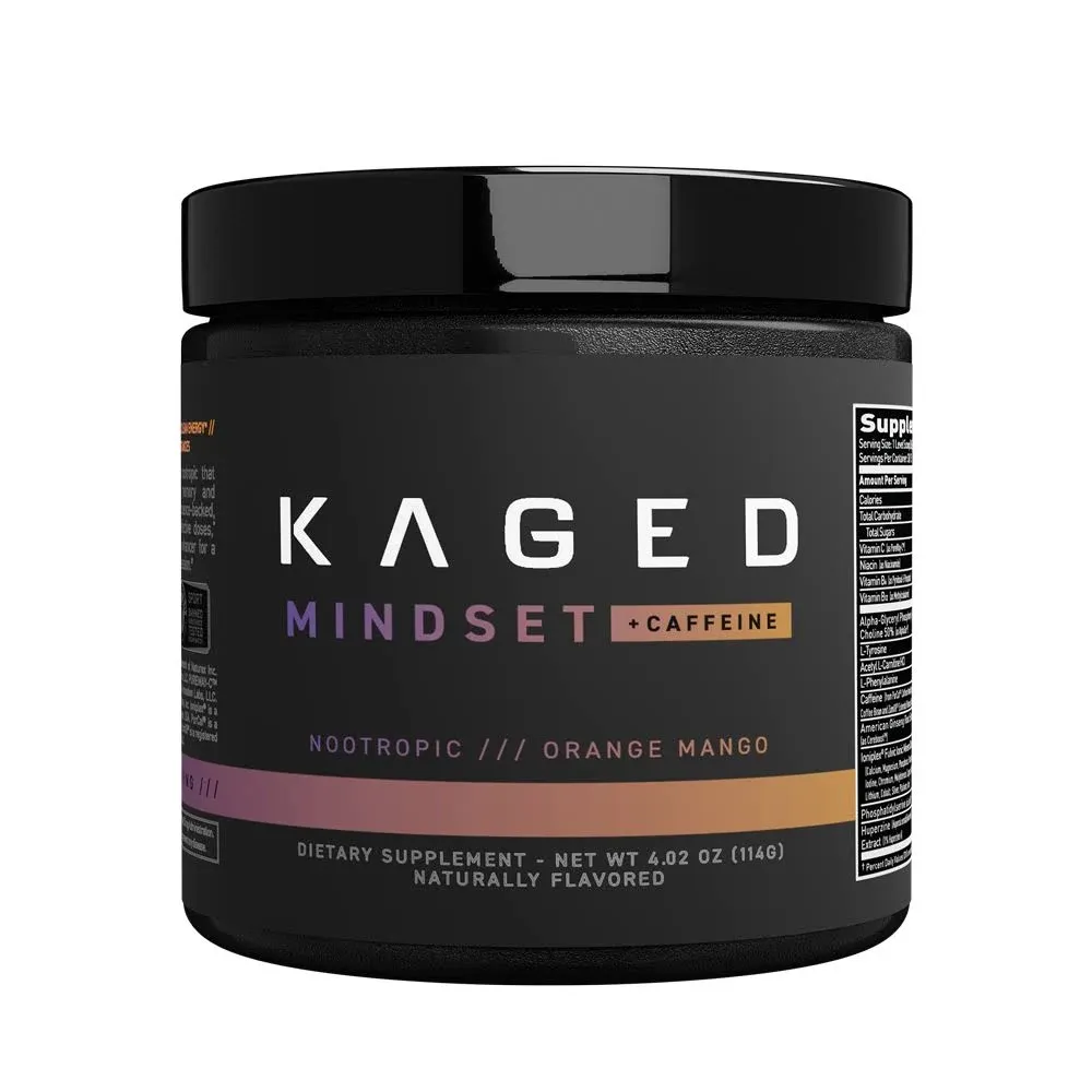 Mindset + Caffeine 30 Servings Orange Mango