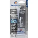 Permatex Oil Resistance High Torque Gasket Maker, Ultra Gray - 3.5 oz tube