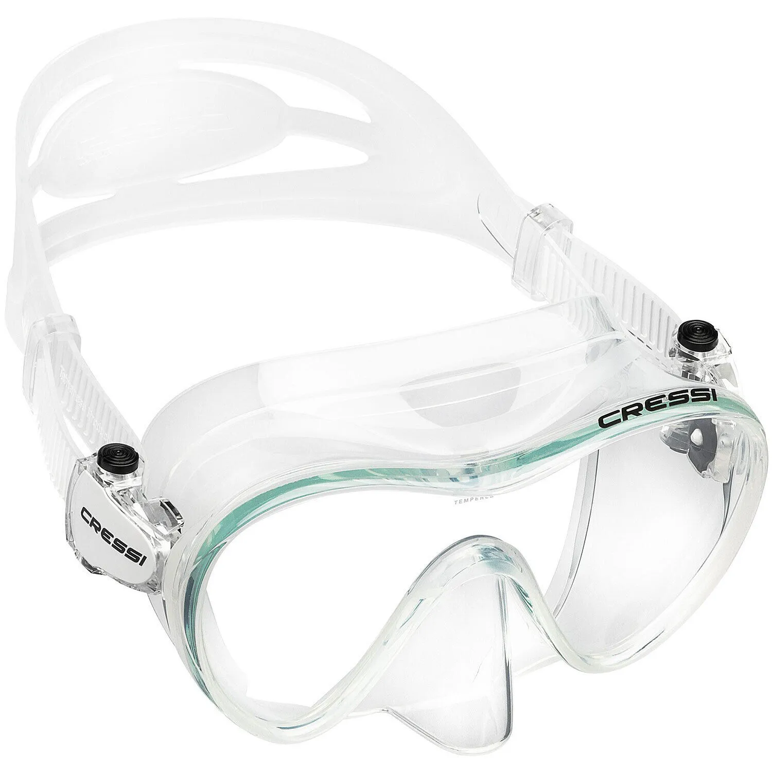 Cressi F1 Frameless Diving Mask White