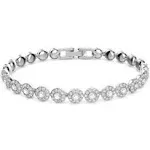 Swarovski Women's Bracelet - Angelic Clear Crystal Pave Rhodium Plated | 5071173