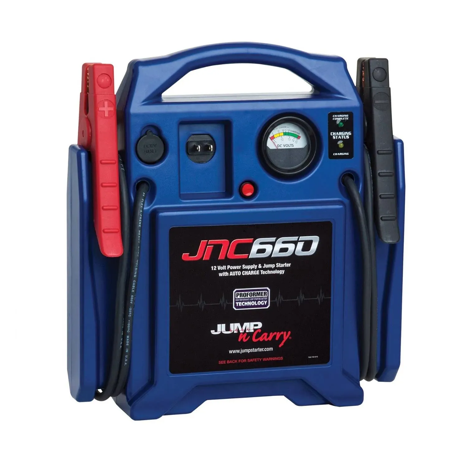 Jump-N-Carry JNC660 1700 Peak Amp 12 Volt Jump Starter