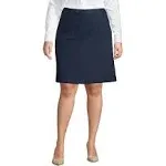 Lands' End School Uniform Young Women's Blend Chino Skort Top of Knee