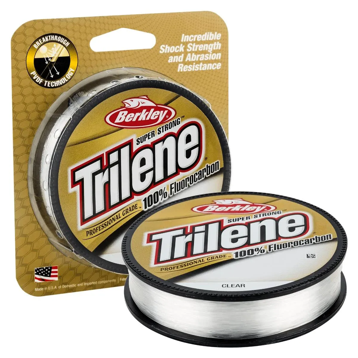 Berkley Trilene 100% Fluorocarbon - Clear 12 lb