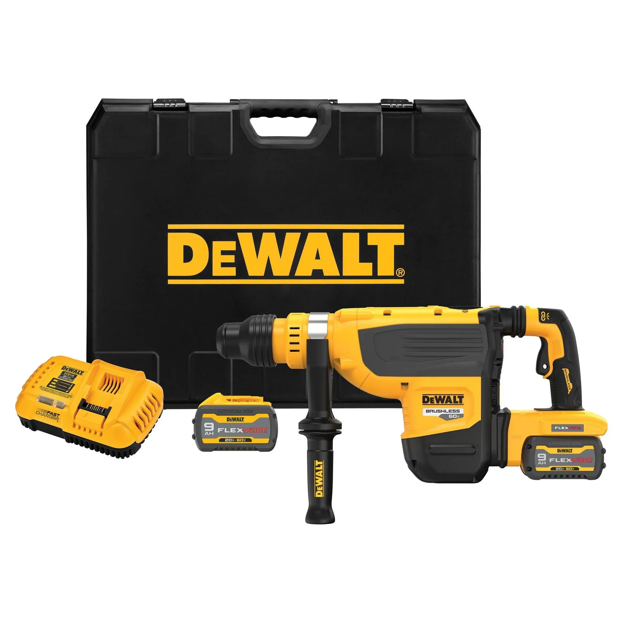 DEWALT 60V MAX Combination Rotary Hammer Kit DCH735X2