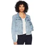 Free People Rumors Point Denim Jacket