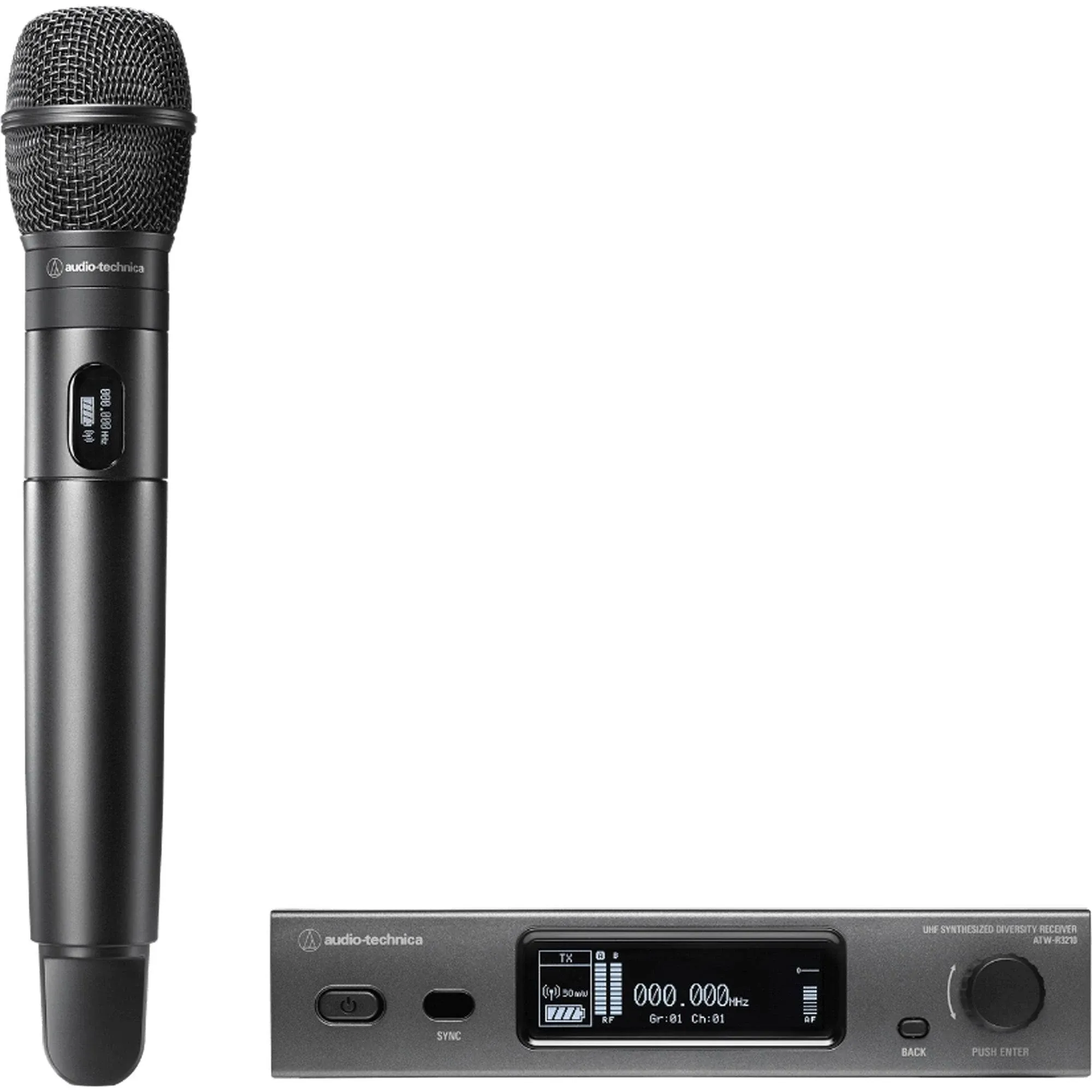 Audio-Technica ATW-3212/C710 Wireless Handheld Microphone System