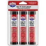 Lucas Oil 3 Pack 3 oz Red N Tacky Grease