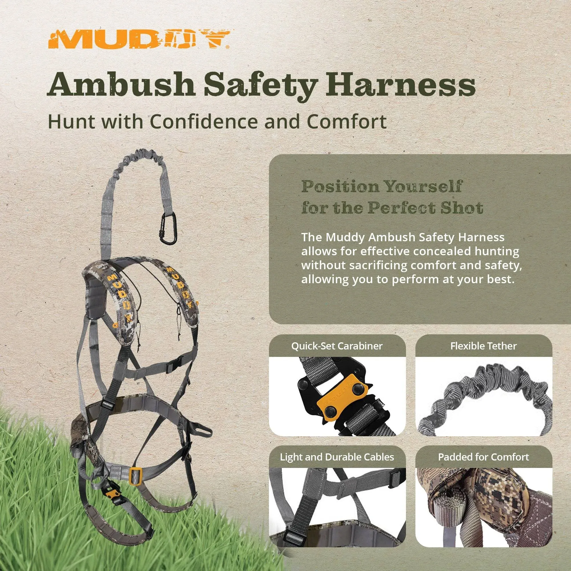 Muddy Ambush Safety Harness