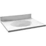 Design House 25" Cultured Marble Vanity Top