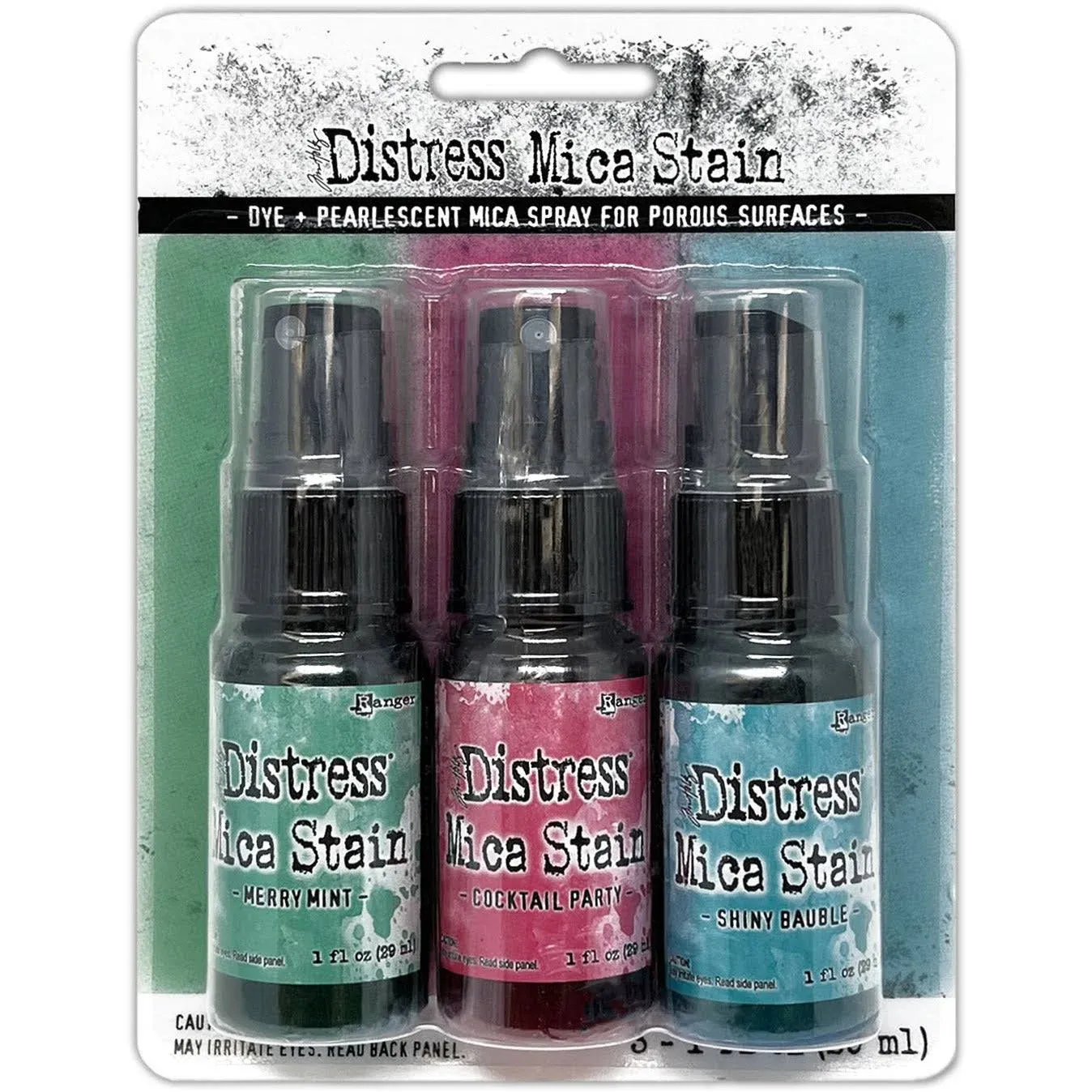 Tim Holtz Distress Holiday Mica Stain Set 4