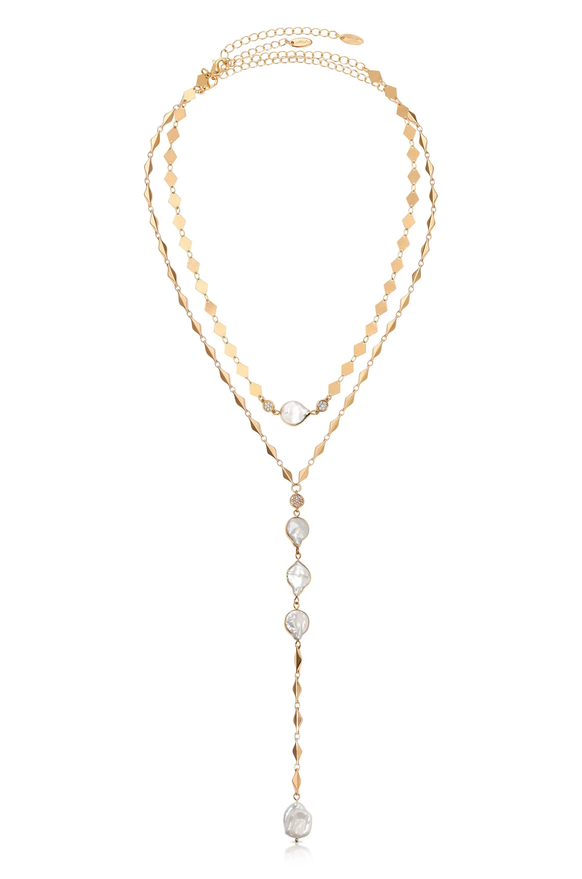 Ettika Dreamin' Freshwater Pearl Necklace Set