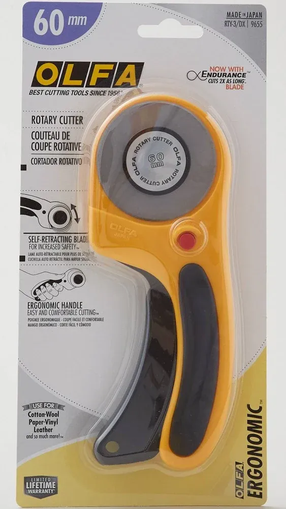 Olfa Deluxe 60 mm Rotary Cutter